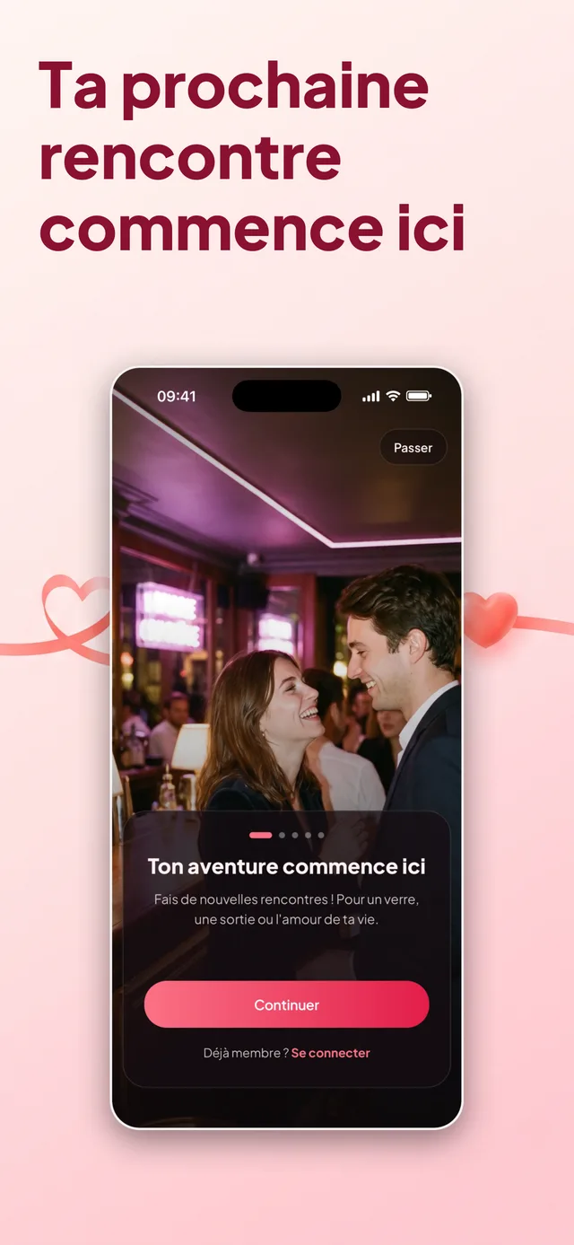 Ta prochaine rencontre commence ici